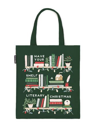 Literary Christmas Tote