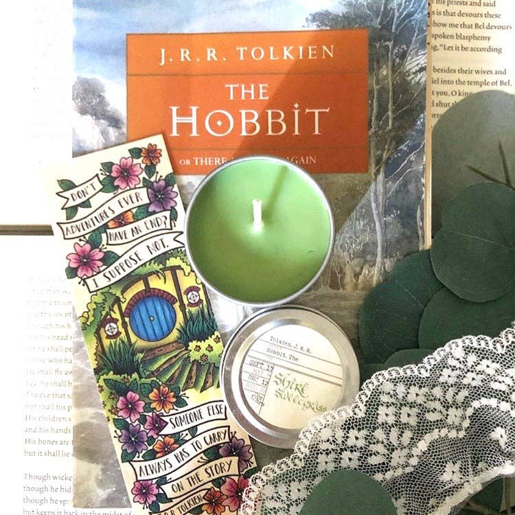 Mini Tin Book Candle